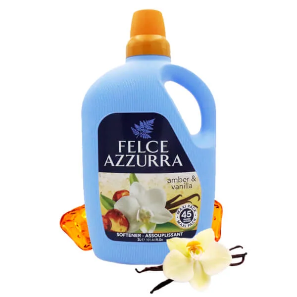 Nước xả vải mùi hổ phách và vani Felce Azzurra (3L)