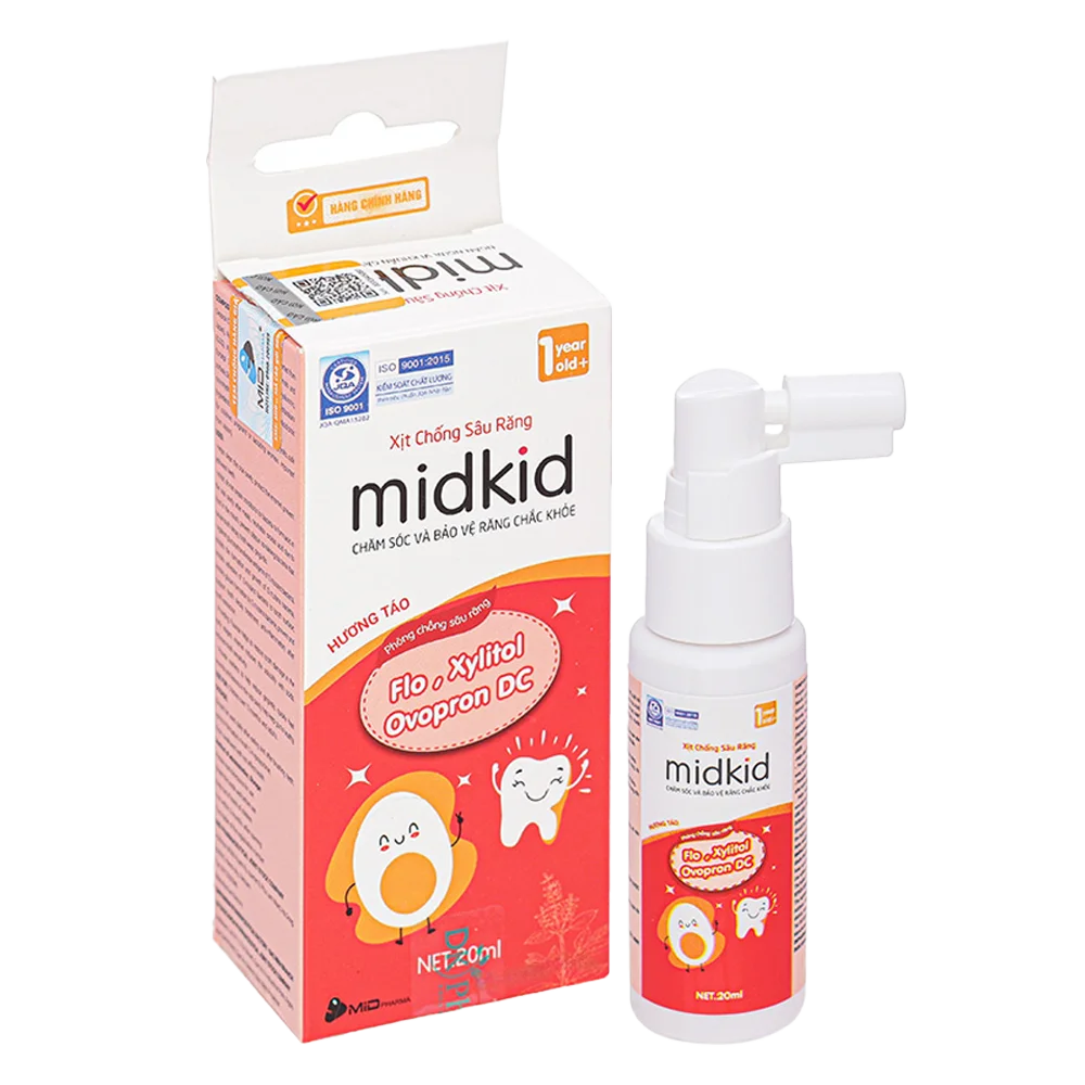 [🛒🇻🇳]Xịt chống sâu răng Midkid hương táo 20mL – Midkid , SKU – 7434000000002 – concung.com 🇻🇳🛒Top1Shop🛒 🇻🇳Top1Vietnam🇻🇳 🛍🛒🇻🇳