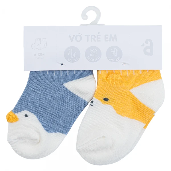 [🛒🇻🇳]Set 2 đôi vớ sợi tre bé trai Animo TV0625034 (6-12M,Nhiều màu) – Animo , SKU – 3482000000045 – concung.com 🇻🇳🛒Top1Shop🛒 🇻🇳Top1Vietnam🇻🇳 🛍🛒🇻🇳