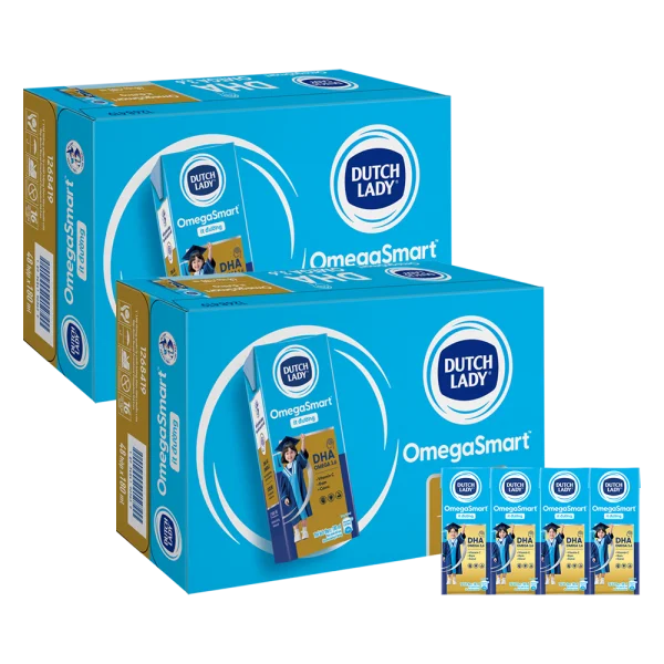 [🛒🇻🇳]2 Thùng Sữa Dinh Dưỡng Dutch Lady OmegaSmart Ít Đường 180ml (lốc 4 hộp) – Dutch Lady , SKU – 7305000000004 – concung.com 🇻🇳🛒Top1Shop🛒 🇻🇳Top1Vietnam🇻🇳 🛍🛒🇻🇳