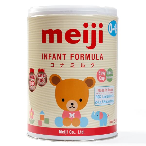 Kết quả hình ảnh cho Sữa Meiji 0 Infant Formula: