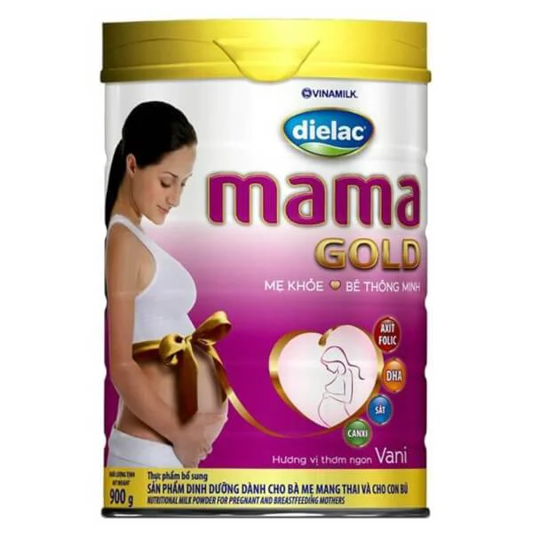 DIELAC MAMA GOLD 900G GIÁ TỐT CHO MẸ BẦU DINH DƯỠNG ĐẦY ĐỦ