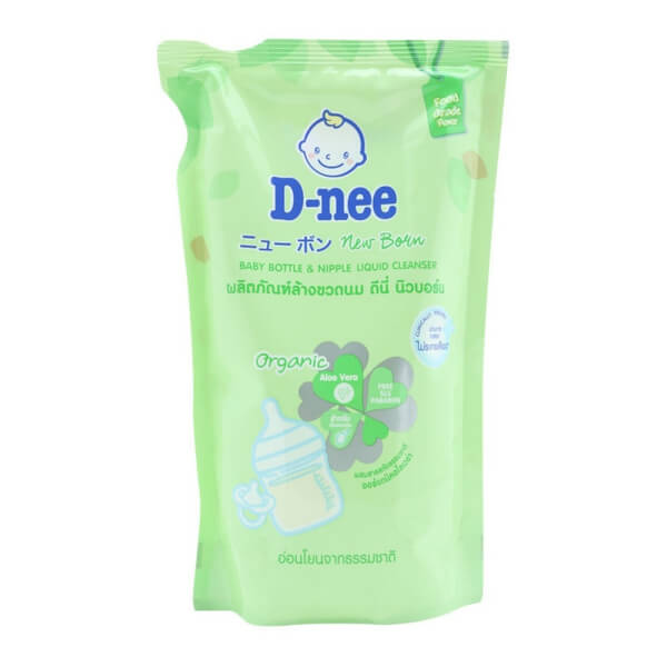 Nước rửa Bình sữa D-nee Organic, túi 600ml/550ml | Nước rửa các loại
