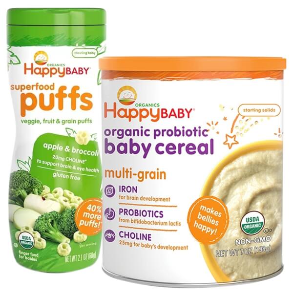Multi Grain Happy Baby Probiotic Oatmeal HAPPY BABY Happy Bellies