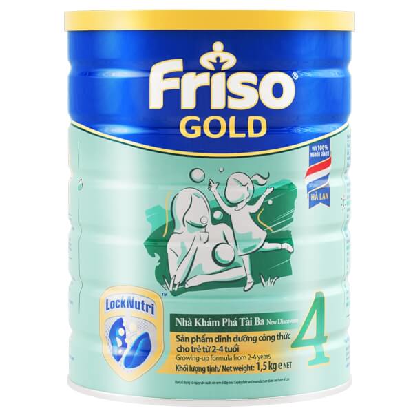 Sữa Friso Gold số 4 1.5kg (2-4 tuổi)