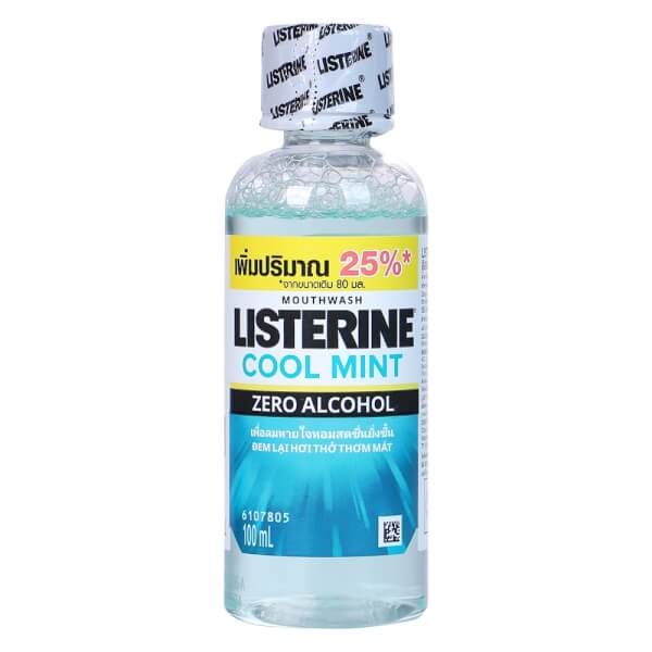 Hướng dẫn sử dụng nước súc miệng Listerine Cool Mint 100ml?
