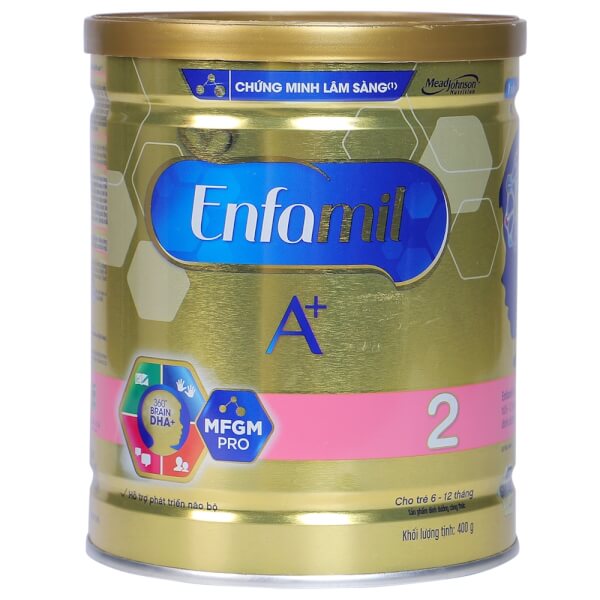 Sữa Enfamil A+ 2 400g (6-12 tháng)