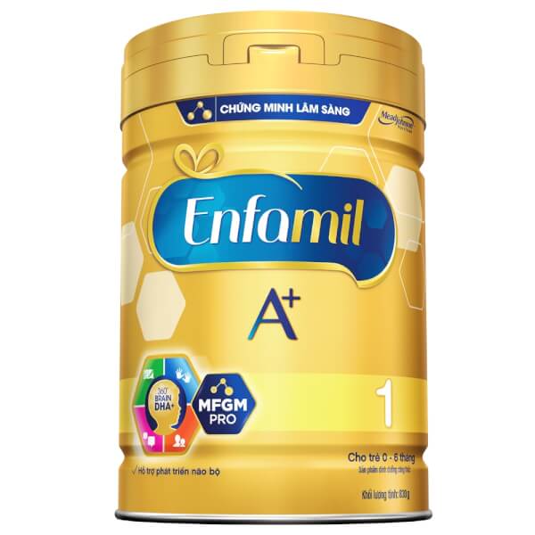 Sữa Enfamil A+ 1 830g (0-6 tháng)