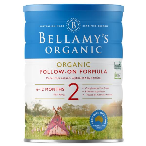 Bellamy’s Organic Follow-on Formula số 2, 900g, 6-12 tháng
