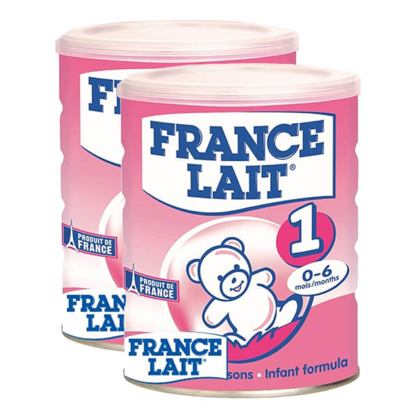 Combo 2 lon Sữa France Lait số 1 900g