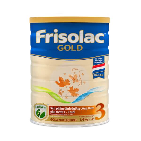 Frisolac Gold 3, 1 – 2 tuổi (1400gr)