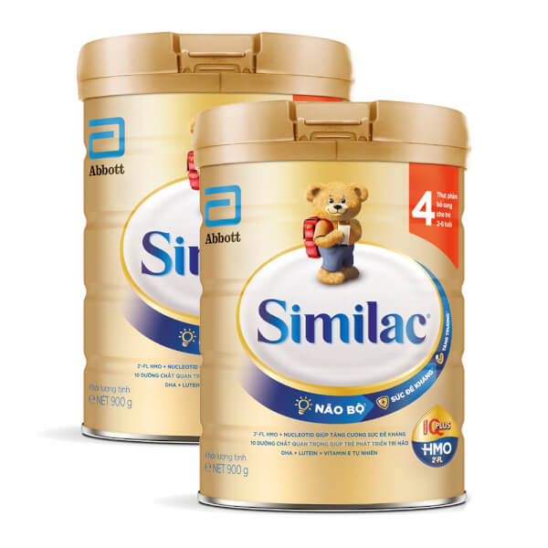 Combo 2 lon Sữa Similac Eye-Q số 4 900g (2-6 tuổi)