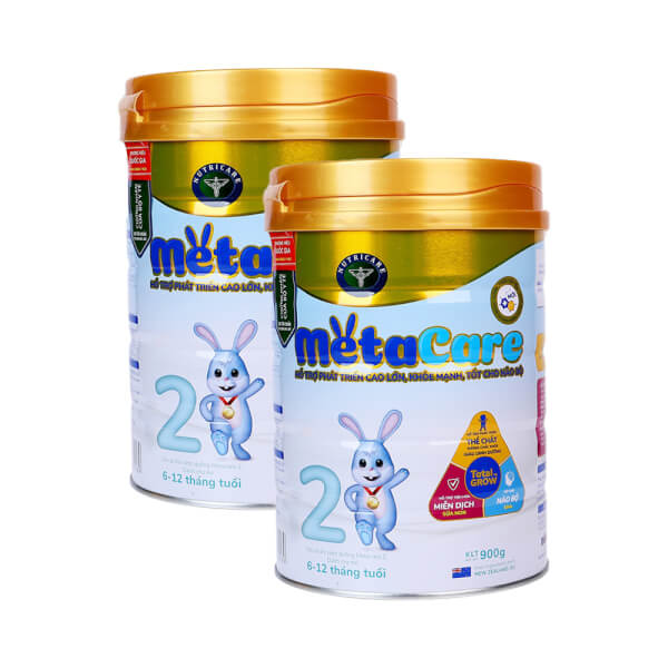 Combo 2 lon Sữa Meta Care 2 900g (6-12 tháng)