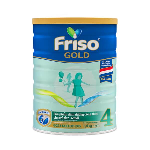 Friso Gold 4, 2 – 6 tuổi (1400gr)