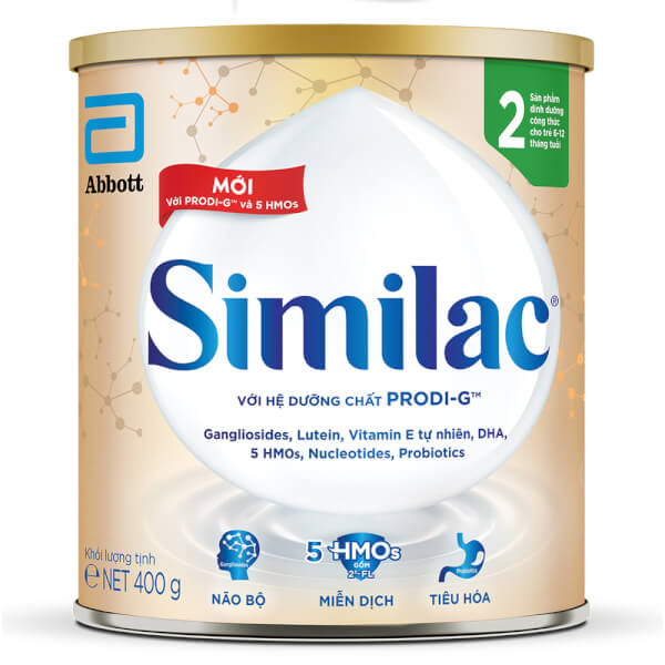 Sữa Similac 5G số 2 400g (6-12 tháng) giá tốt