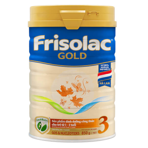 Sữa Frisolac Gold số 3 850g (1-2 tuổi) giá tốt