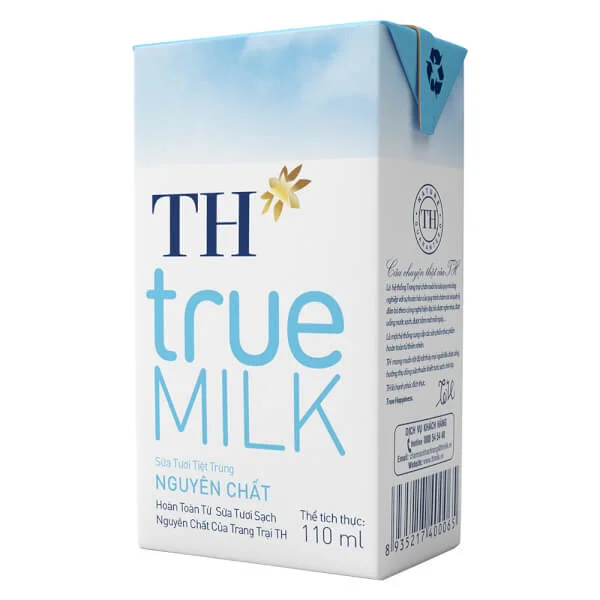 SỮA TH TRUE MILK 110ML CÓ NHIỀU LOẠI BAO BÌ KHÁC NHAU RÕ RÀNG