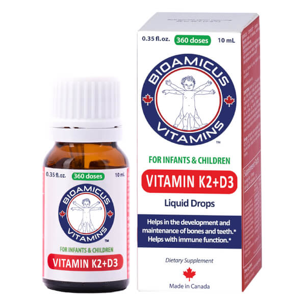 Tác dụng của BioAmicus Vitamin D3 K2 là gì?
