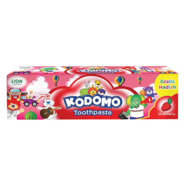 Kem đánh răng Kodomo trẻ em Dâu 45g giá tốt