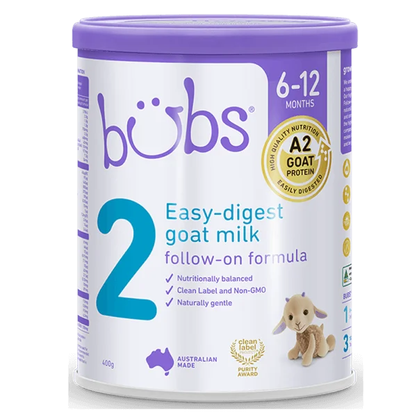 Sữa dê Bubs Goat số 2 400g (6-12 tháng) giá tốt