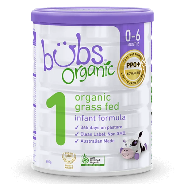 Sữa Bubs Organic Bovine số 1 800g (0-6 tháng) giá tốt