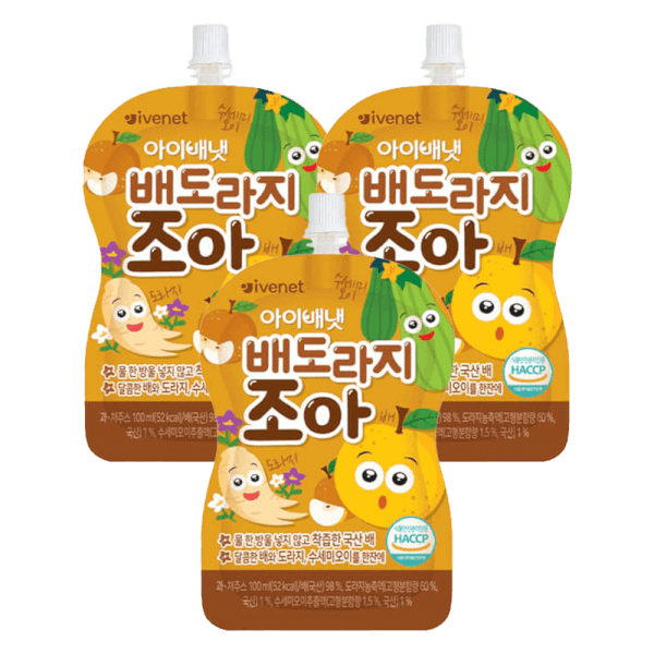 Chuỗi cửa hàng Mẹ & Bé 14 Combo 3 NƯỚC ÉP LÊ, MƯỚP, CỦ CÁT CÁNH IVENET
