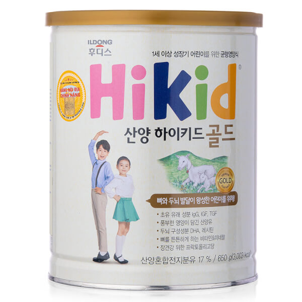 Sữa dê Hikid 650g (1-9 tuổi) giá tốt