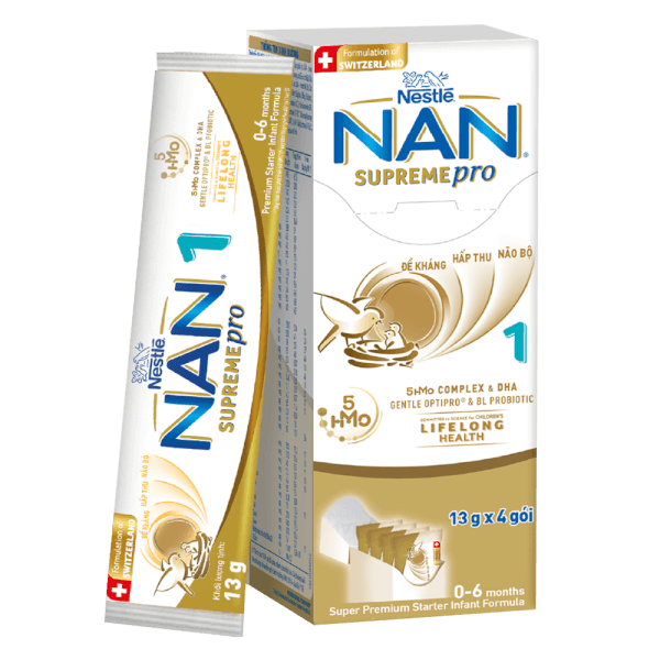 Sữa Nan Supreme pro số 1 400g cho trẻ dị ứng đạm 