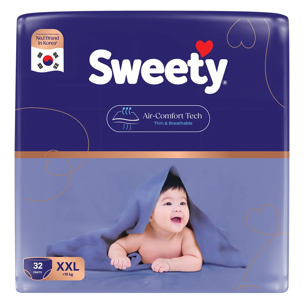 Tã quần Sweety cỡ XXL 32 miếng giá tốt