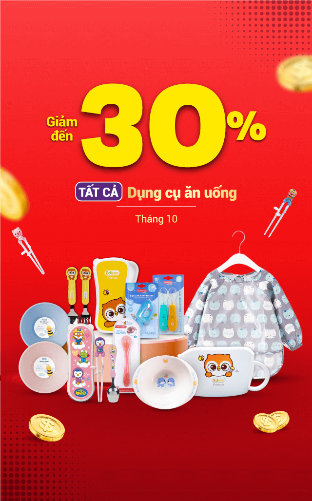  GIẢM 30% DỤNG CỤ ĂN UỐNG T10.2022 CATE ON HOME