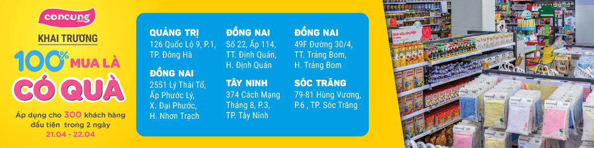 Khai trương 100% mua là có quà