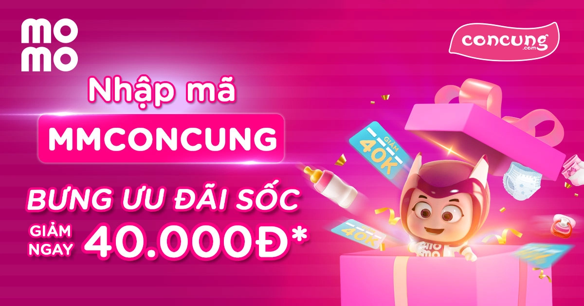 NHẬP MÃ MMCONCUNG - BƯNG ƯU ĐÃI SỐC