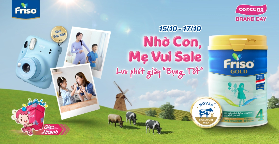 NHỜ CON - MẸ VUI SALE