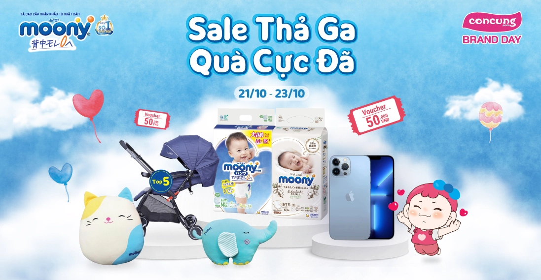  SIÊU HỘI MOONY: SALE THẢ GA - QUÀ CỰC ĐÃ