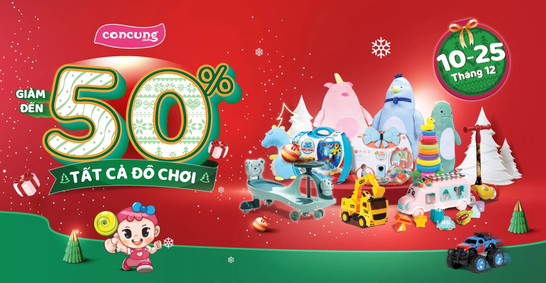 TẤT CẢ ĐỒ CHƠI GIẢM ĐẾN 50%