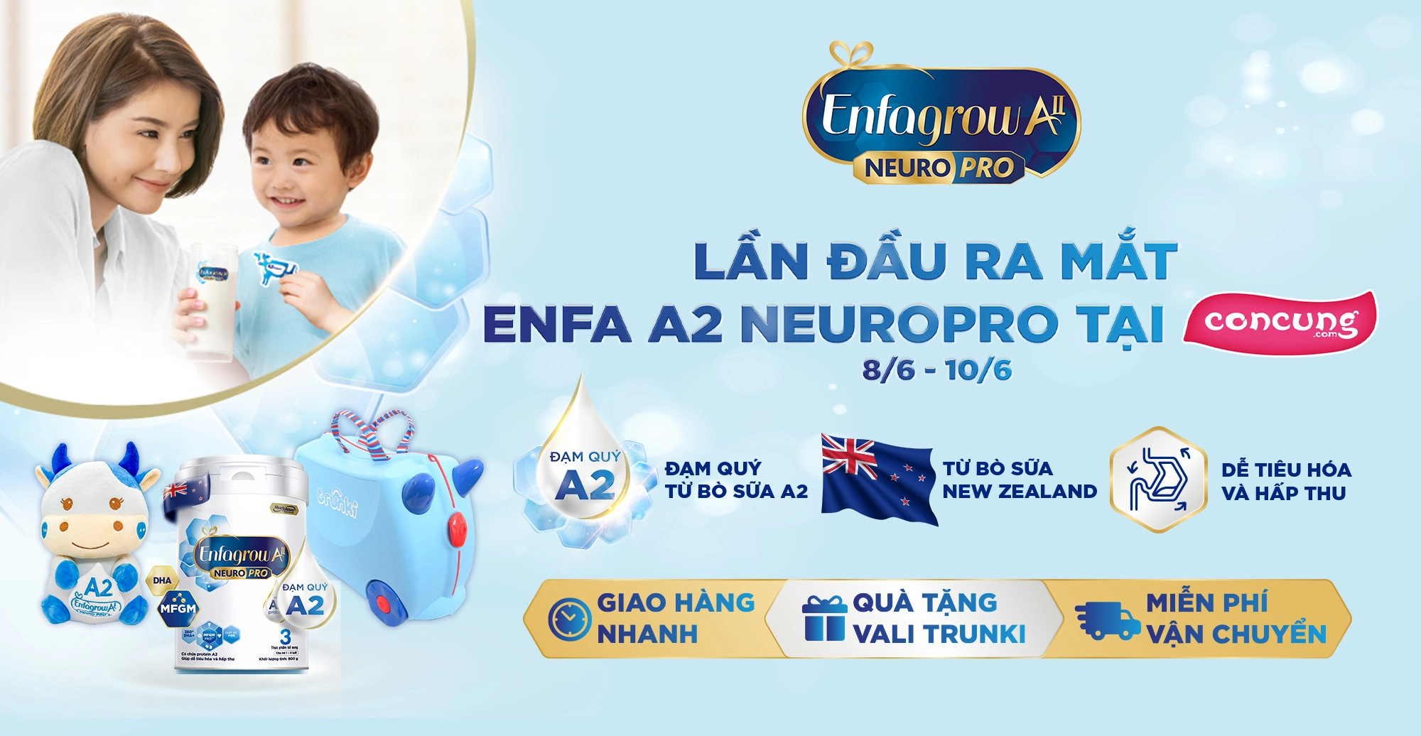 LẦN ĐẦU RA MẮT ENFA A2 NEUROPRO TẠI CON CƯNG