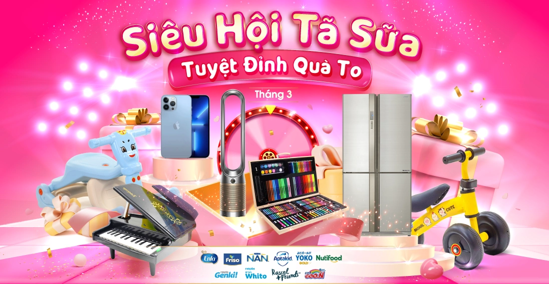 SIÊU HỘI TÃ SỮA – TUYỆT ĐỈNH QUÀ TO