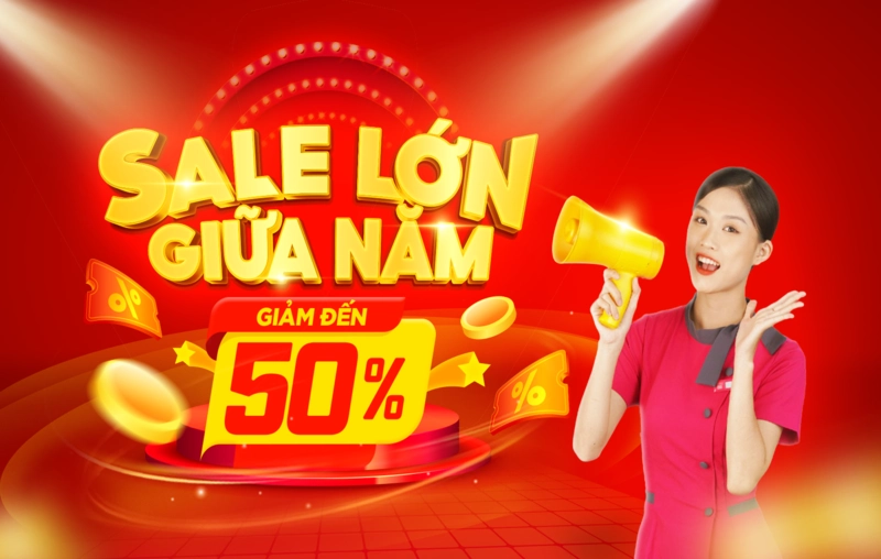 CON CƯNG SALE LỚN GIỮA NĂM