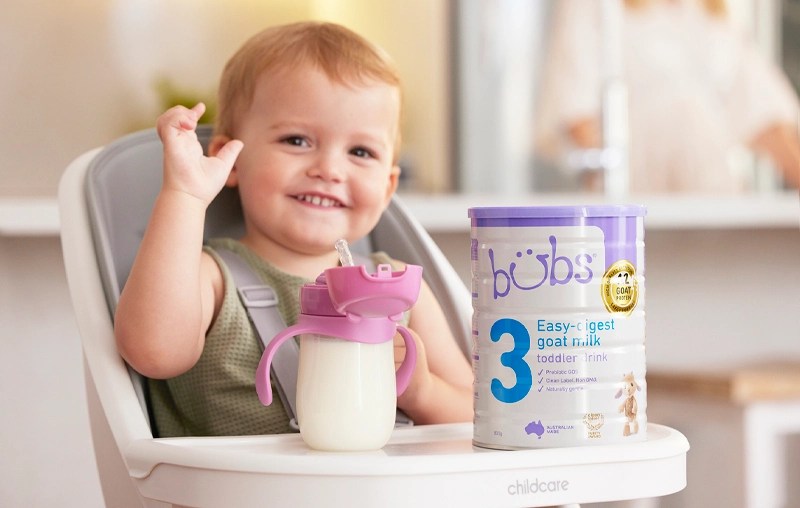 Hướng dẫn pha sữa dê Bubs Goat đúng chuẩn, giúp giữ trọn dưỡng chất