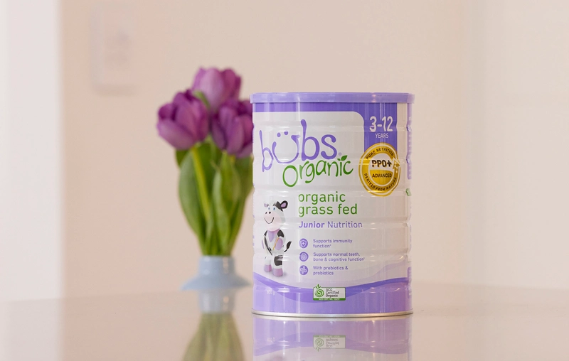 Sữa Bubs Organic Junior dành cho bé mấy tuổi? Giá bao nhiêu?