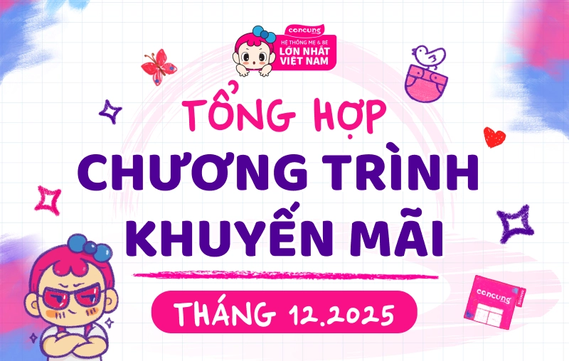 TỔNG HỢP CHƯƠNG TRÌNH KHUYỄN MÃI THÁNG 12.2025