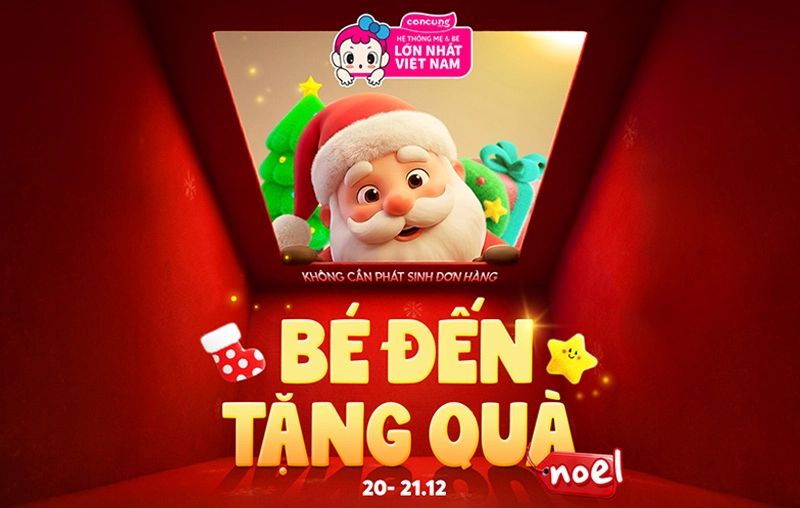 BÉ ĐẾN TẶNG QUÀ NOEL