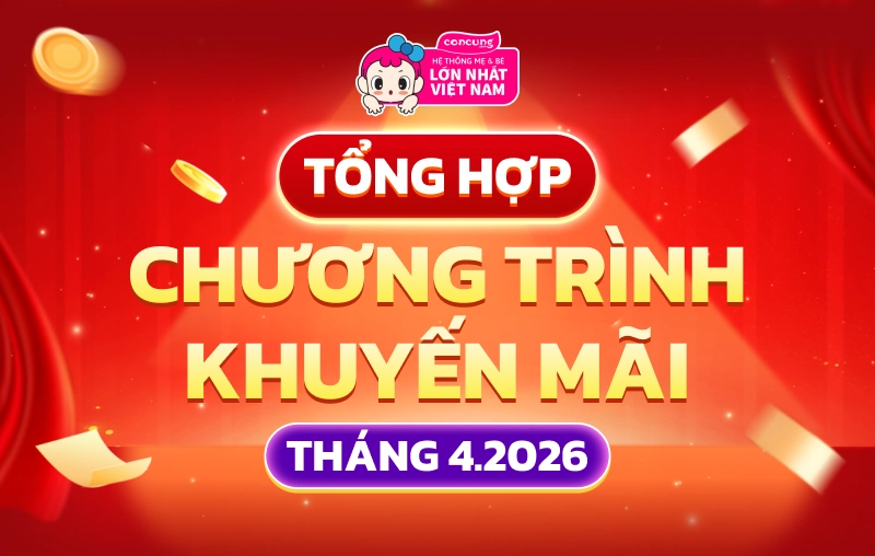 TỔNG HỢP CHƯƠNG TRÌNH KHUYẾN MÃI THÁNG 04-2026