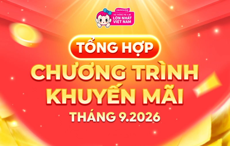TỔNG HỢP CHƯƠNG TRÌNH KHUYẾN MÃI THÁNG 09-2026