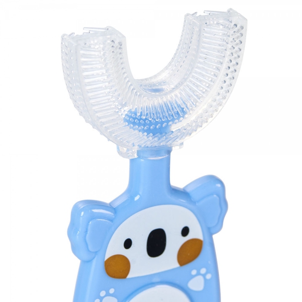 Bàn chải chữ U Silicone Animo ( Xanh dương)