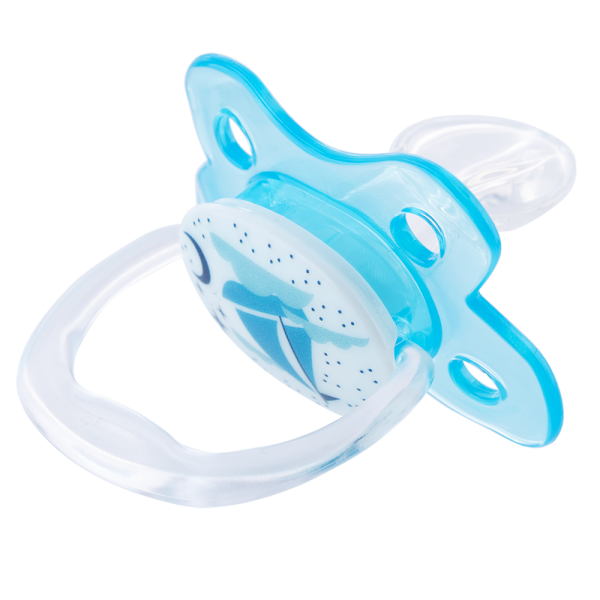 Ty ngậm Prevent Dr Brown Level 1, 0-6M,Xanh