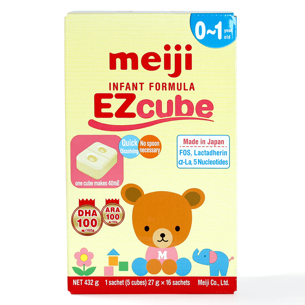 Meiji EZcube Infant Formula, 0-12 tháng, 432g10