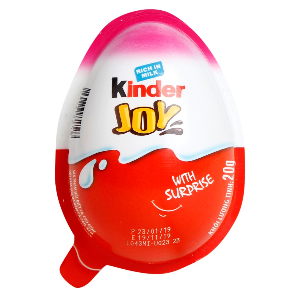 Kẹo trứng Kinder Joy cho bé gái, 20g01