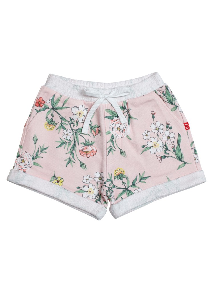 Quần thun bé gái ngắn CF G069019 (Hồng)1