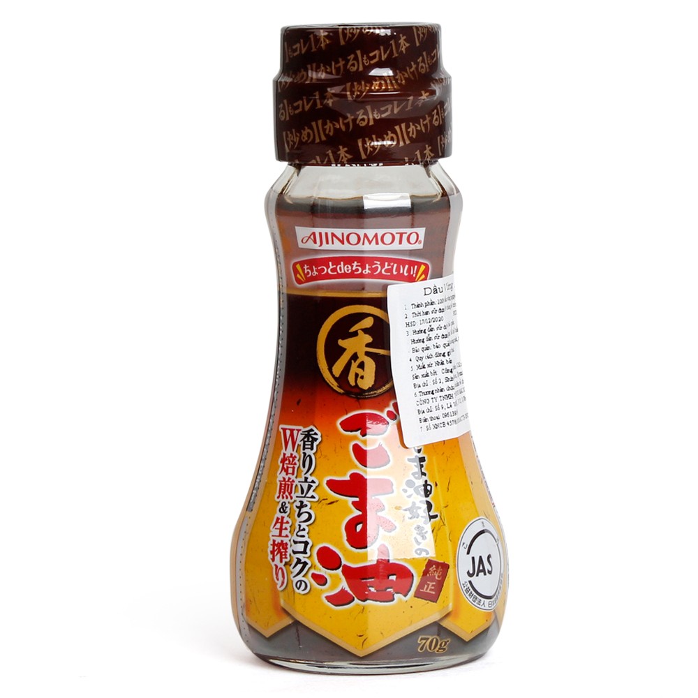 Dầu vừng Ajinomoto, 70g1